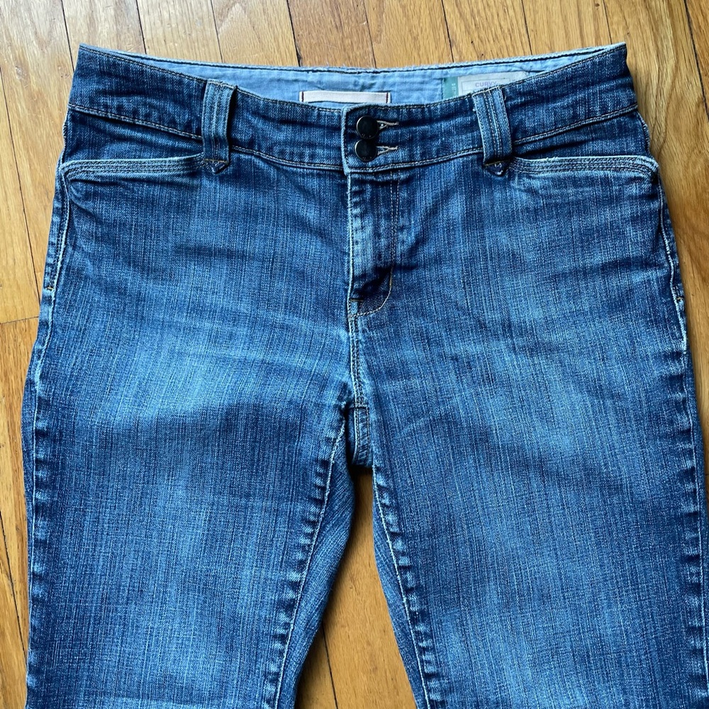 Flare Bootcut Womens Jeans GAP Stretch Size 10 Curvy - Picture 2 of 7